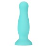 Plug anal ventouse vert pastel taille M 