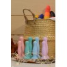 Plug anal ventouse vert pastel taille M 
