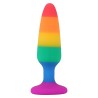 Plug anal multicouleur taille M 