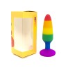 Plug anal multicouleur taille M 