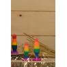 Plug anal multicouleur taille S 