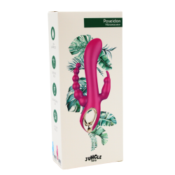 Vibromasseur Rabbit  rose  avec chapelet vibrant 