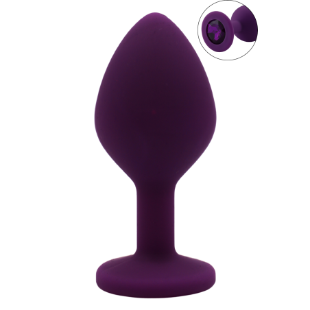 Plug bijou violet Medium PURPY 