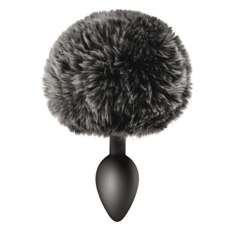 Plug anal pompon noir 