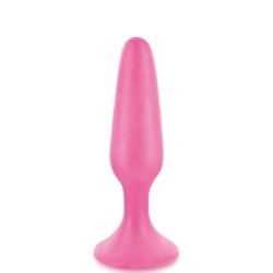 Plug anal ventouse rose court base large 