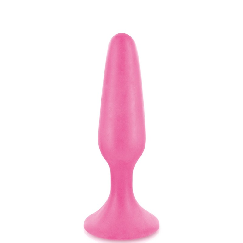 Plug anal ventouse rose court base large 