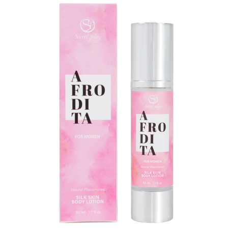 Body lotion aux phéromones pour femme Afrodita