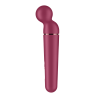 Vibromasseur wand rouge USB 60 vibrations Planet Wand-er Satisfyer 