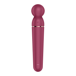 Vibromasseur wand rouge USB 60 vibrations Planet Wand-er Satisfyer 
