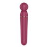 Vibromasseur wand rouge USB 60 vibrations Planet Wand-er Satisfyer 