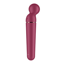 Vibromasseur wand rouge USB 60 vibrations Planet Wand-er Satisfyer 
