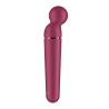 Vibromasseur wand rouge USB 60 vibrations Planet Wand-er Satisfyer 