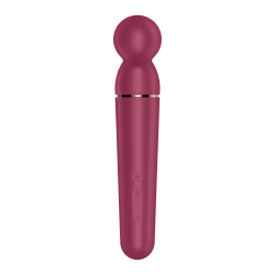 Vibromasseur wand rouge USB 60 vibrations Planet Wand-er Satisfyer 