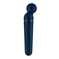 Vibromasseur wand bleu USB 60 vibrations Planet Wand-er Satisfyer 