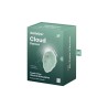 Stimulateur clitoridien par onde de pression sans contact et par vibration USB vert menthe, Cloud Dancer Satisfyer 