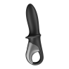 Vibromasseur noir USB, chauffant et connecté Hot Passion Satisfyer 