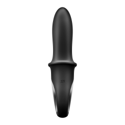Vibromasseur noir USB, chauffant et connecté Hot Passion Satisfyer 