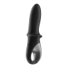 Vibromasseur noir USB, chauffant et connecté Hot Passion Satisfyer 