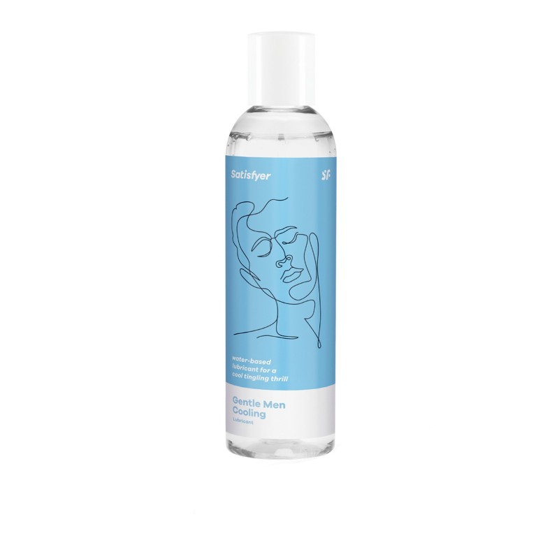 Lubrifiant effet fraicheur pour homme à base d'eau 300 ml Men Cooling Satisfyer 
