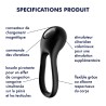 Cockring vibrant USB Majestic Duo Satisfyer 