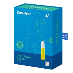 Vibromasseur jaune USB Ultra Power Bullet 4 Satisfyer 
