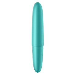 Vibromasseur turquoise USB Ultra Power Bullet 6 Satisfyer 