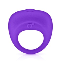 Anneau de pénis vibrant violet 