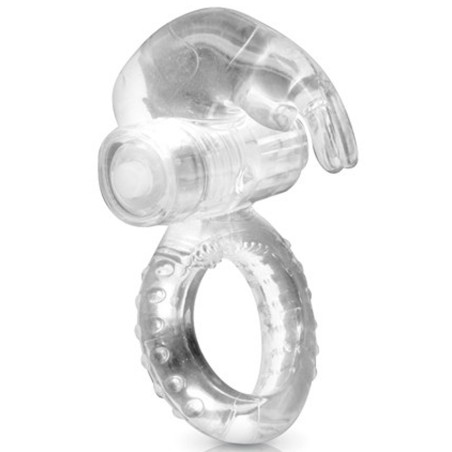 Cockring vibrant avec stimulation du clitoris 