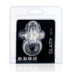 Cockring vibrant avec stimulation du clitoris 