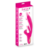 Vibromasseur Rabbit 3-en-1 Sassy Yoba – Va-et-vient, Tapotements  Rotation Clitoridienne