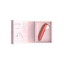Stimulateur clitoridien sans contact  Pro rouge 11 intensités – Womanizer