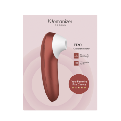 Stimulateur clitoridien sans contact  Pro rouge 11 intensités – Womanizer