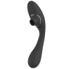 Stimulateur Clitoridien  Vibromasseur Point G 2-en-1 DINA Noir 