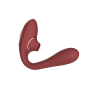 Stimulateur Clitoridien  Vibromasseur Point G 2-en-1 DINA Bordeaux 