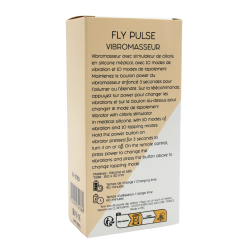 Vibromasseur FLY PULSE Papillon à Double Action Télécommandé 