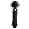 SHAKE Noir, Vibromasseur Wand USB en silicone médical avec 2 puissants moteurs indépendants