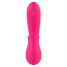 Vibromasseur 2 en 1 G-spot et stimulateur de clitoris USB Kali rose 
