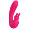 Vibromasseur 2 en 1 G-spot et C-spot USB Kala rose 