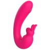 Vibromasseur 2 en 1 G-spot et C-spot USB Kala rose 