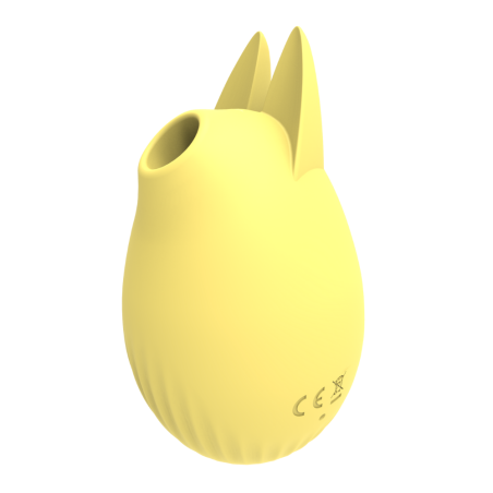 Stimulateur clitoridien Bunny USB jaune Martie 