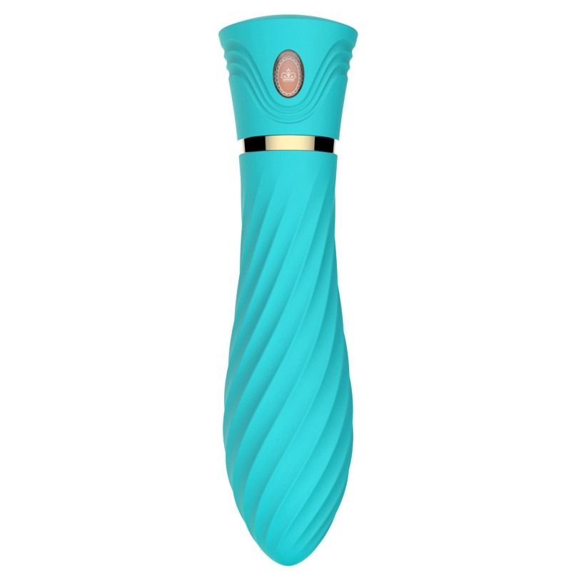 Mini Vibromasseur bleu USB 