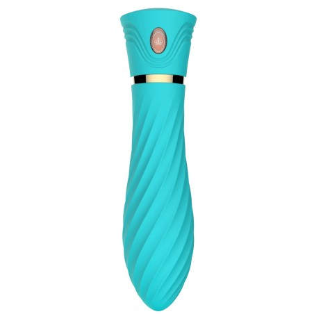 Mini Vibromasseur bleu USB 