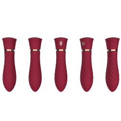 Mini Vibromasseur rouge USB 