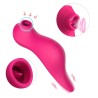 Le vibromasseur stimulateur Fuschia 3 en 1 