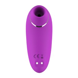 Vibromasseur clitoridien par embout de vibrations sur membrane violet USB 
