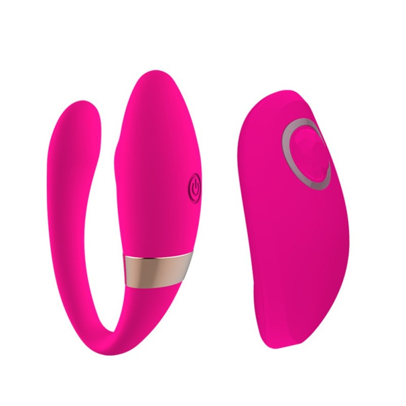 Vibromasseur rose pour couple 