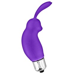 Stimulateur de clitoris vibrant violet rabbit 