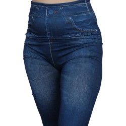 Legging bleu style jean neuf 