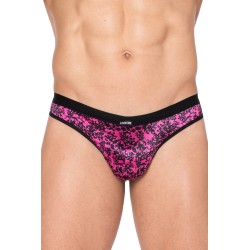 String imprimé rose et noir New Look