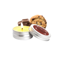 Mini Bougie de massage Chocolat Cookie 30ml 100% naturelle 